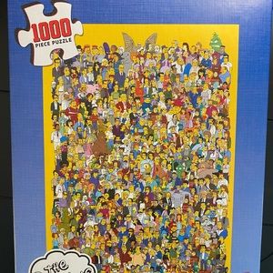 Simpsons ?Cast of Thousands?, a 1000-piece Puzzle by USAopoly